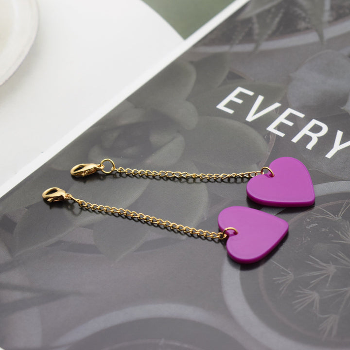 Heart-Shaped Decorative Eyewear Chain Stornfield
