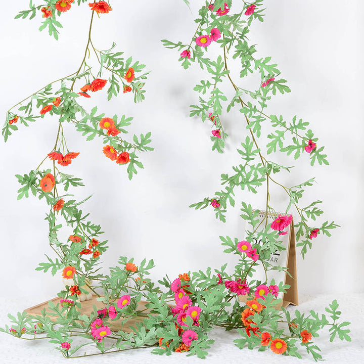Decorative Floral Vine Garland