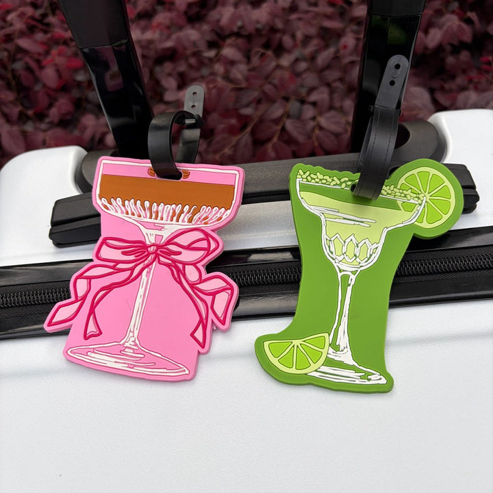 Martini-Themed Luggage Tag Stornfield