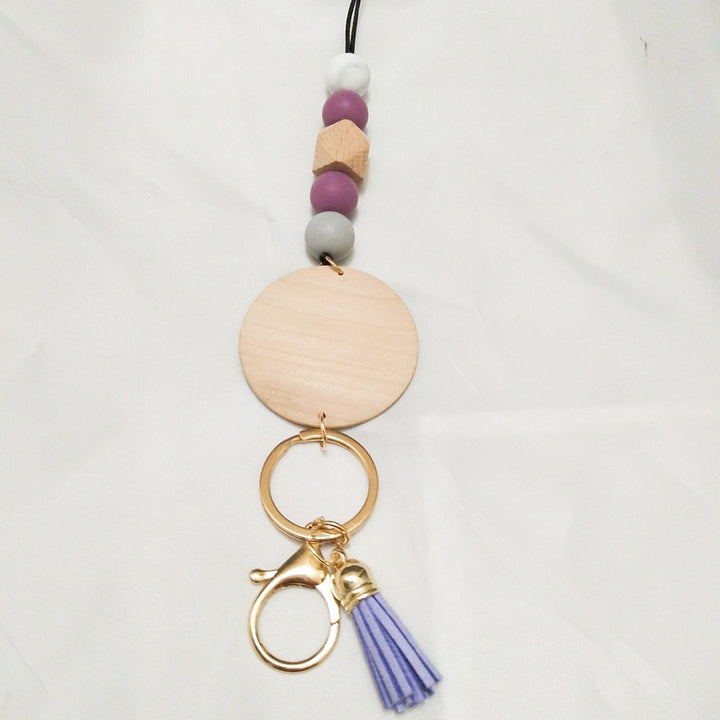 Beaded Keychain Lanyard with Decorative Tassel Stornfield