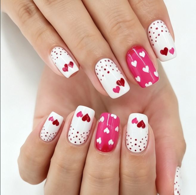 Artificial nails with modern night motif Stornfield