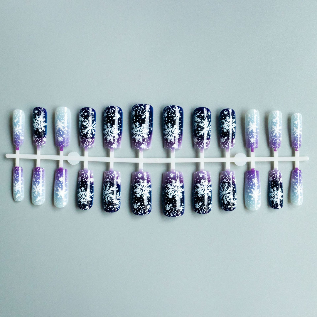 Winter-Themed Gel Nail Art Set