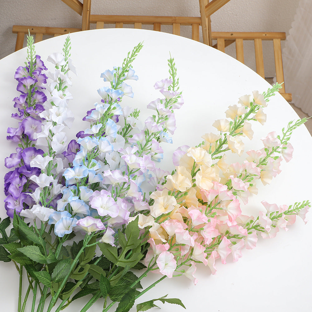 Decorative artificial flower branch