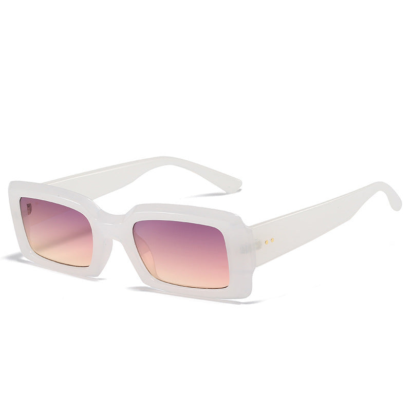 Oversized Geometric Sunglasses with Gradient Lenses Stornfield