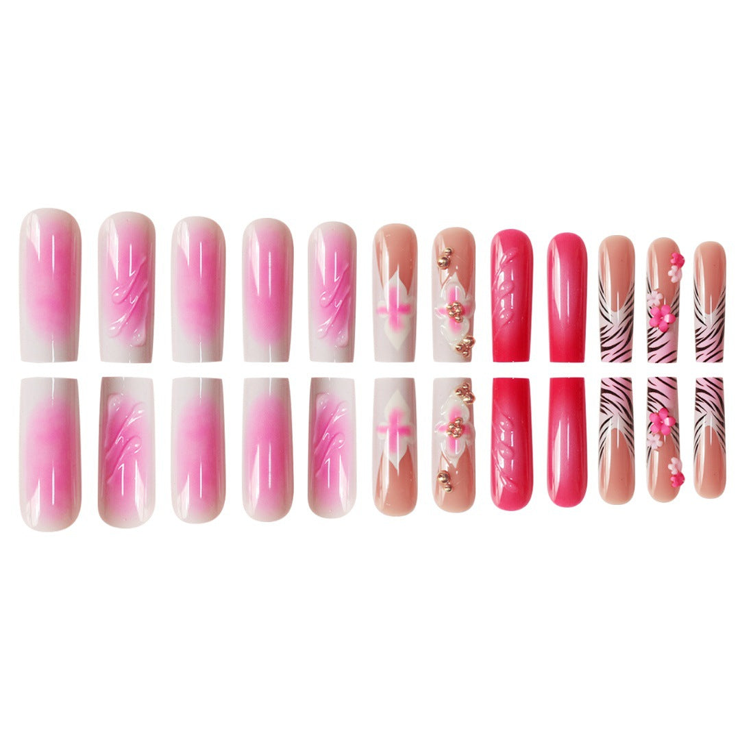 Floral 3D Nail Art Extensions Stornfield