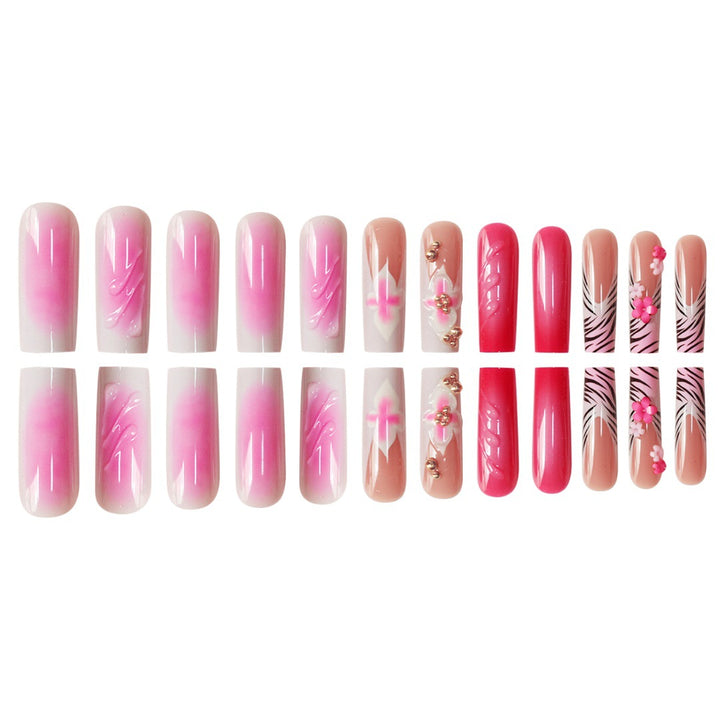 Floral 3D Nail Art Extensions Stornfield