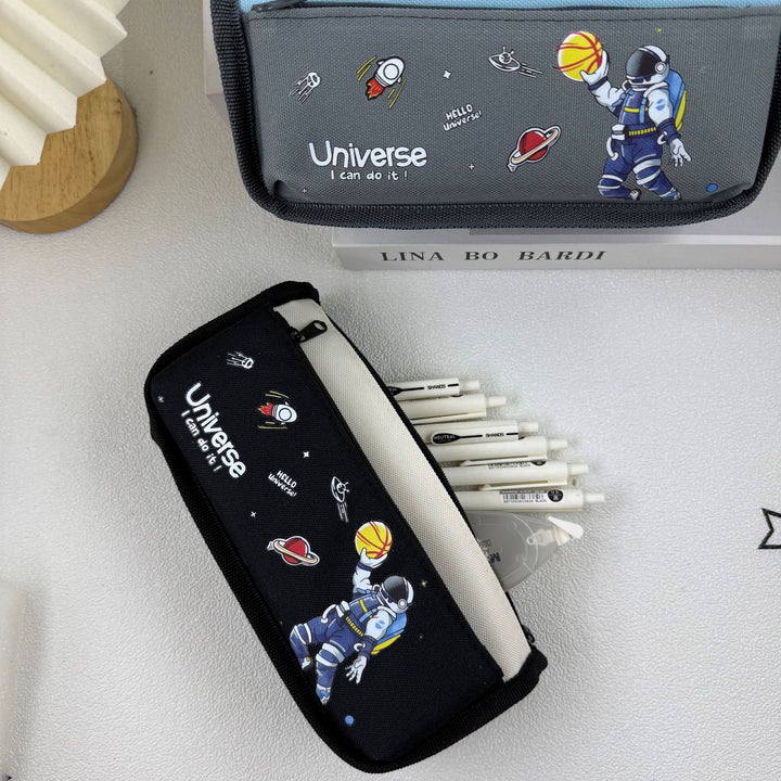 Stylish Astronaut-Themed Pencil Case Stornfield