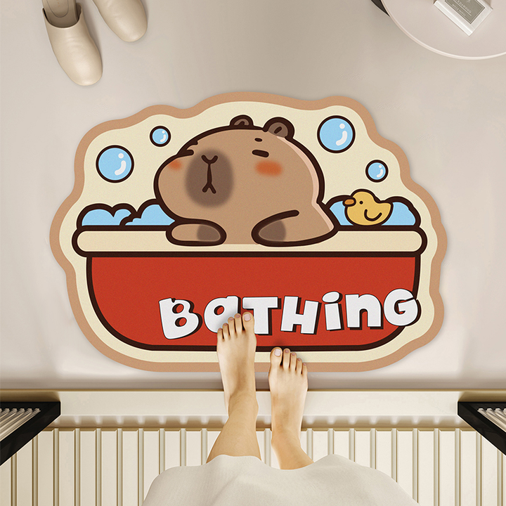 Cartoon Character Door Mat for Home Entryway