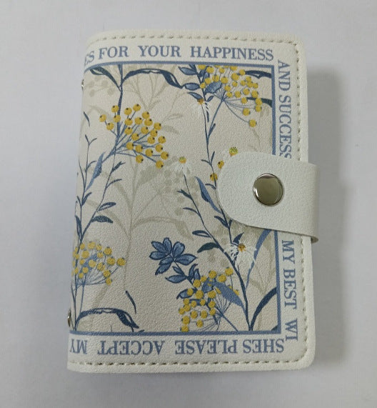 Floral Print Zippered Wallet Stornfield