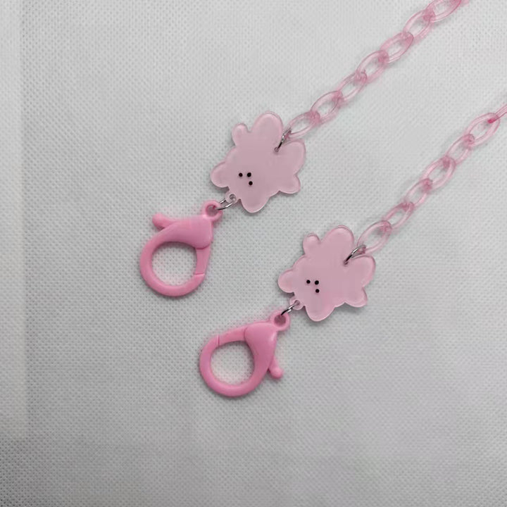 Playful glasses holder chain with floral motif Stornfield