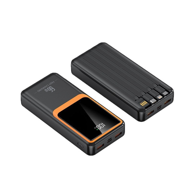 Portable power bank with 66W fast charging technology and LCD display Stornfield