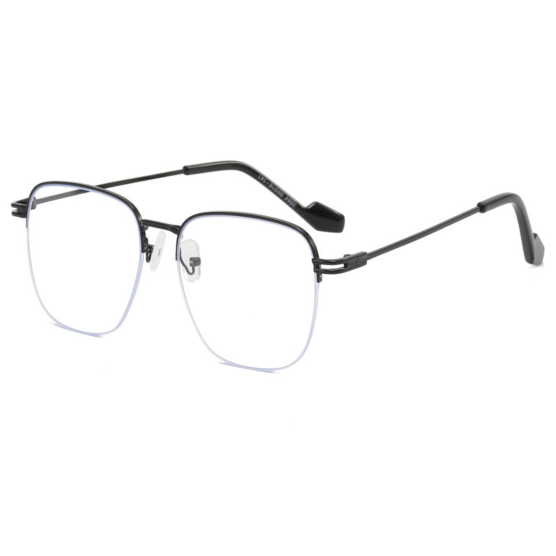 Women Designer Glasses with Square Frame and Glossy Metal Structure Stornfield