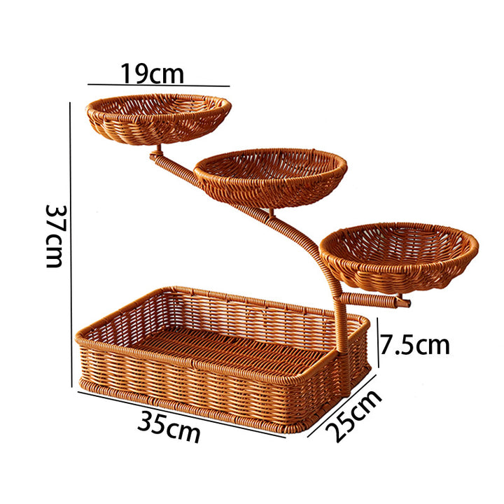 Decorative Wicker Storage Basket Stornfield
