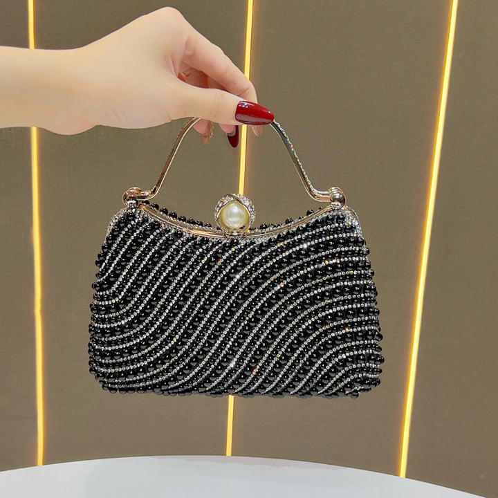 Ornate Beaded Evening Handbag