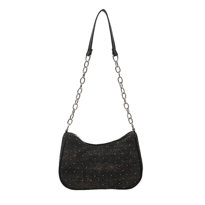 Stylish Chain-Handled Hobo Bag Stornfield
