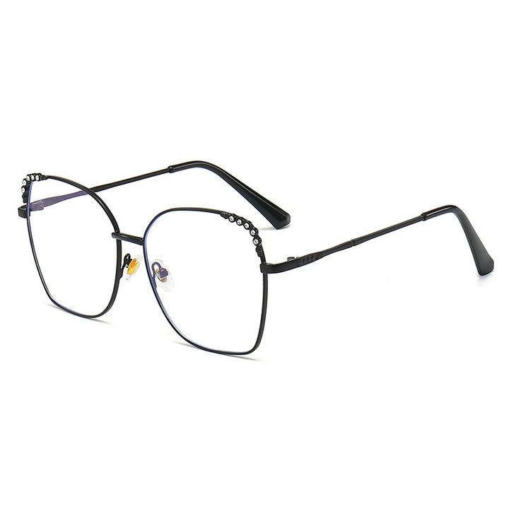 Elegant Square Sunglasses with Sparkling Accents Stornfield