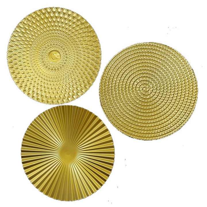 Decorative Embossed Placemats Set Stornfield