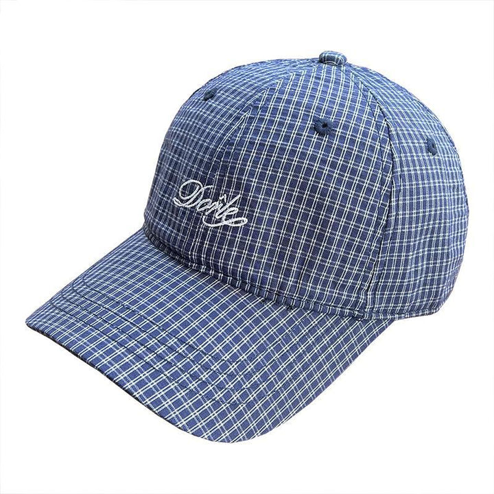 Women's Stylish Checkered Baseball Cap Stornfield