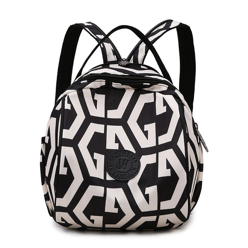 Geometric Patterned Backpack Stornfield