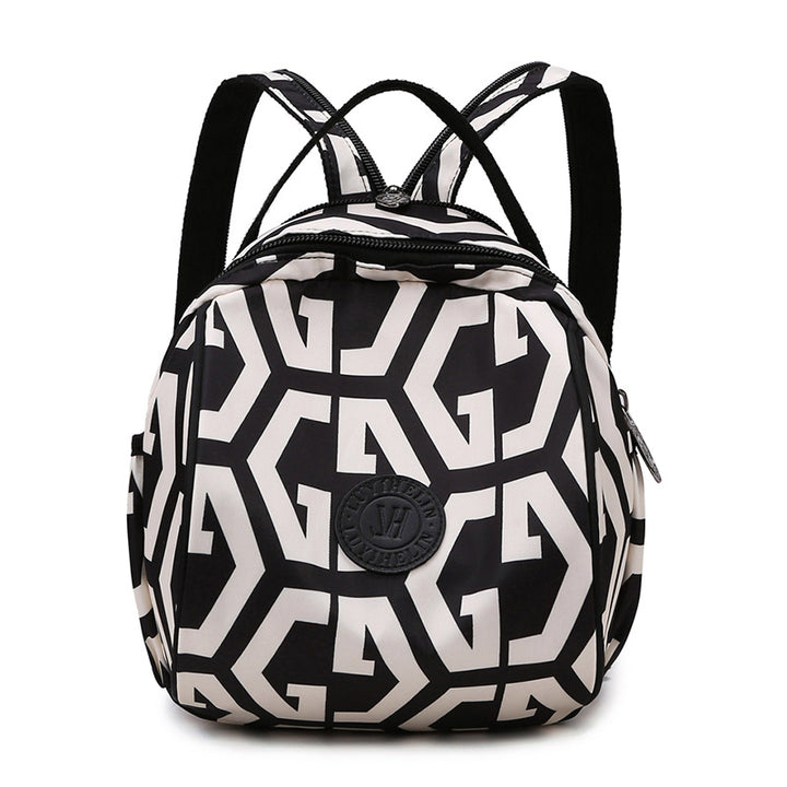 Geometric Patterned Backpack Stornfield