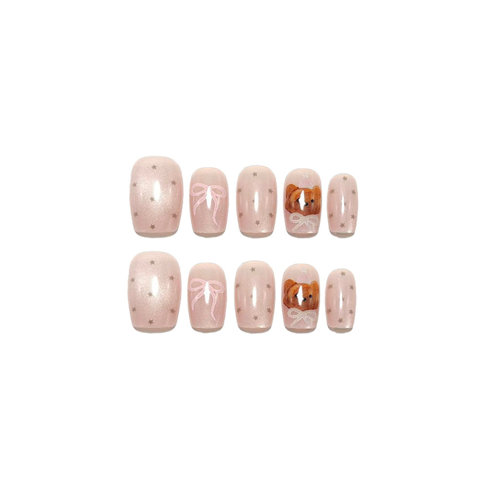Exquisite Nail Art with Cute Dog Movie Motifs Stornfield