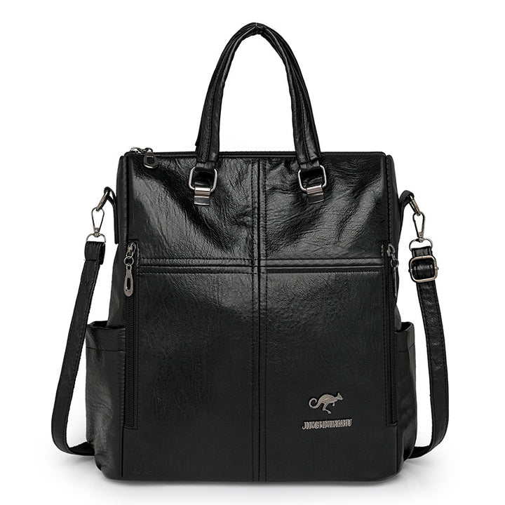 Multi-Functional Faux Leather Handbag Stornfield