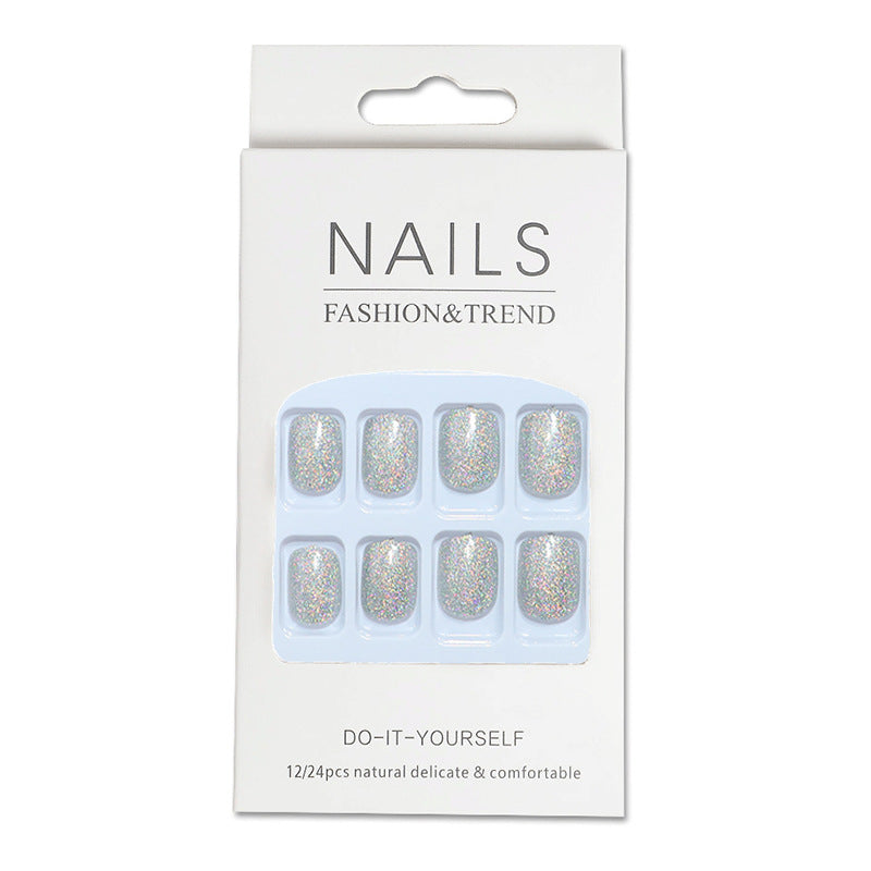 DIY Glitter Press-On Nails Stornfield
