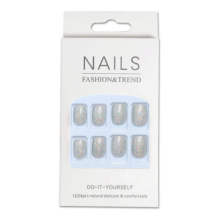 DIY Glitter Press-On Nails Stornfield