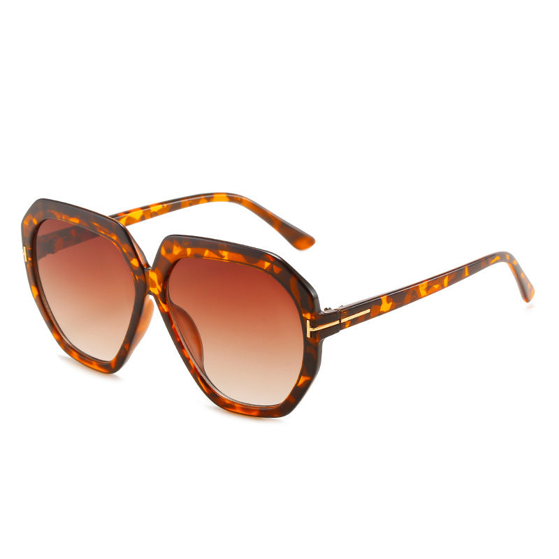 Fashion-Forward Oversized Hexagonal Sunglasses Stornfield