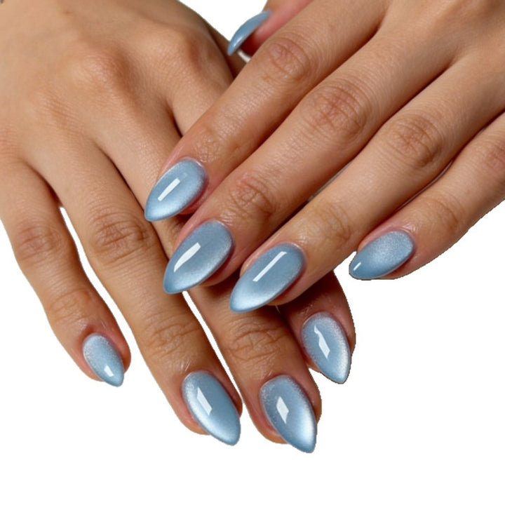 Stiletto Press-On Nail Set with Glossy Gradient Finish Stornfield