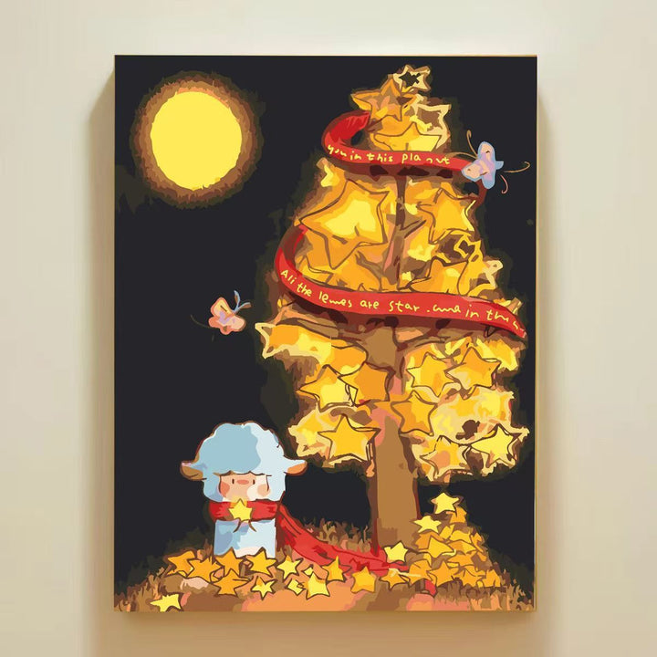 Playful Cartoon Themed Wall Art Canvas Print Stornfield