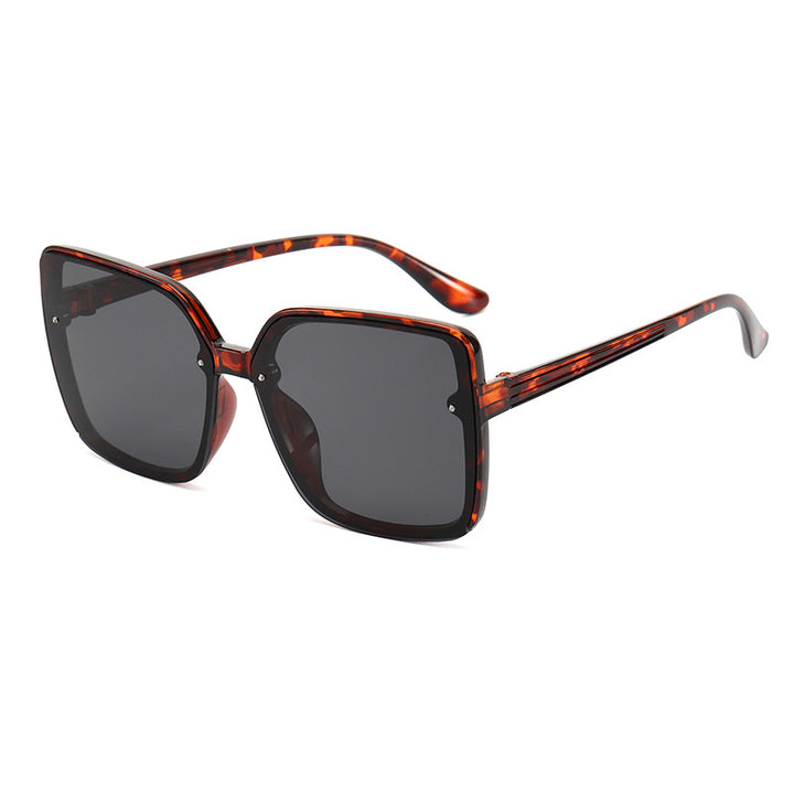 Women's Oversized Square Sunglasses with Contrasting Frame Stornfield