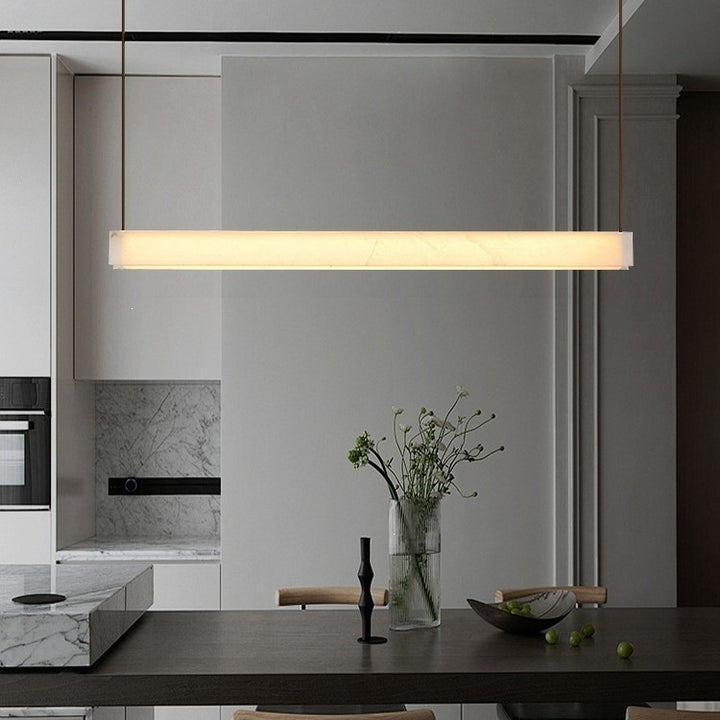 Modern Linear LED Pendant Light Fixture