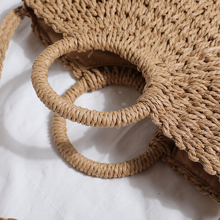 Handcrafted straw bag Stornfield