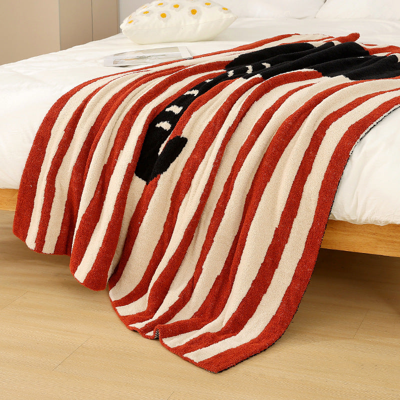 Decorative Cartoon Animal Throw Blanket