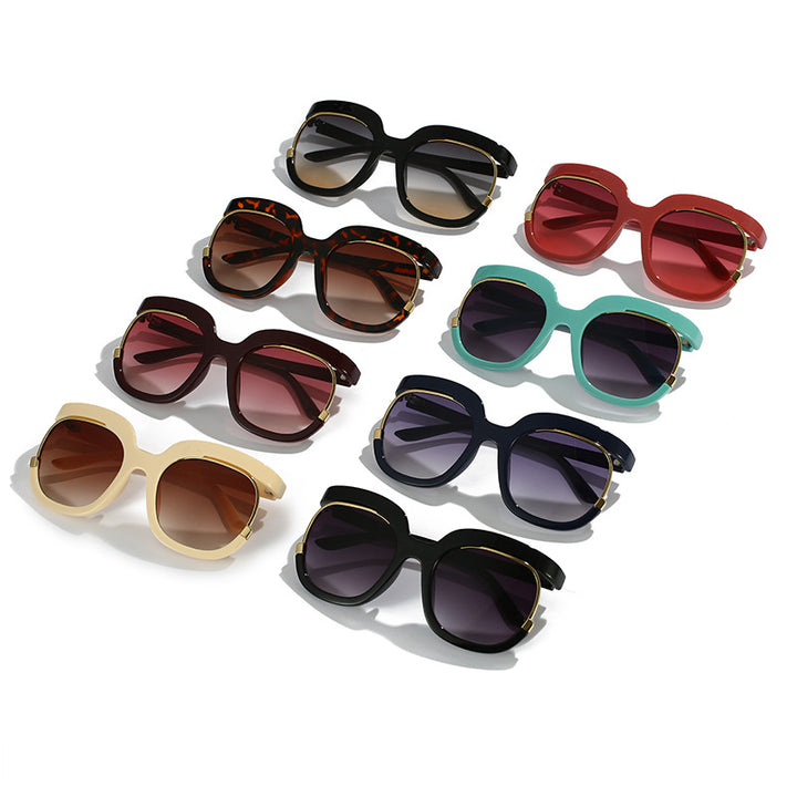 Women Oversized Sunglasses with Elegant Tortoise Design Stornfield