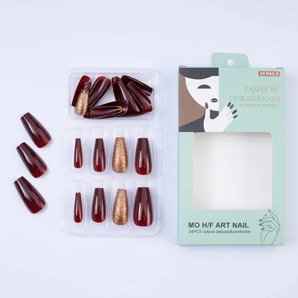 Glamorous Artificial Nail Set Stornfield