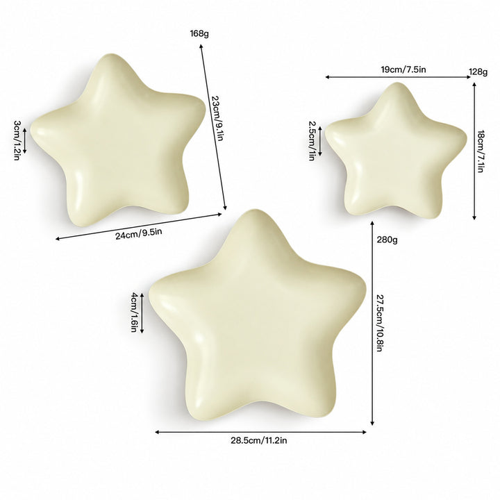 Star-shaped Serving Platter