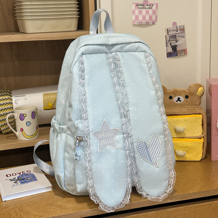 Playful Decorative Patchwork Backpack Stornfield