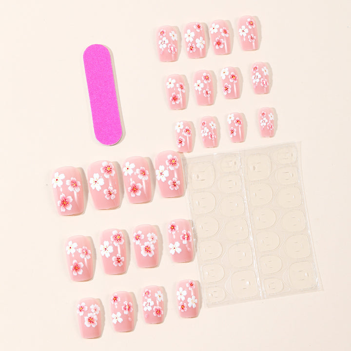 Floral Acrylic Nail Art Set Stornfield