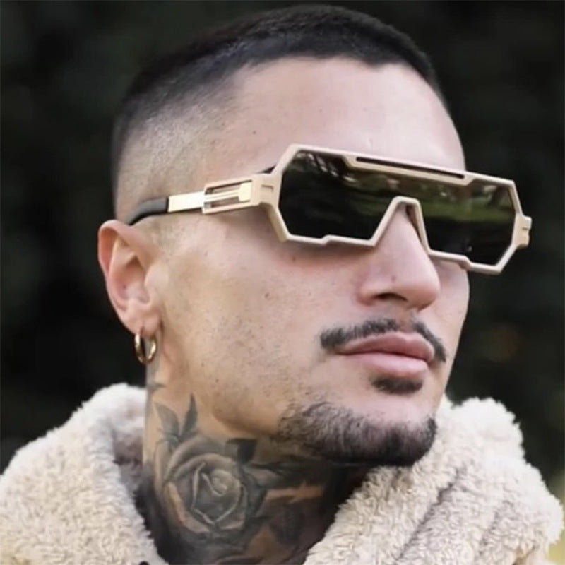 Women's futuristic sunglasses in striking hexagon design Stornfield