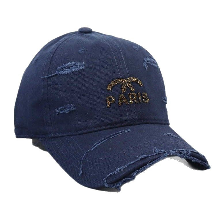 Women's Distressed Graphic Adjustable Baseball Cap Stornfield