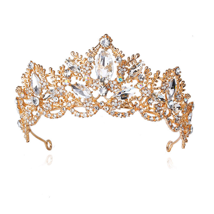 Ladies Glamorous Tiara with Sparkling Crystal Decorations Stornfield