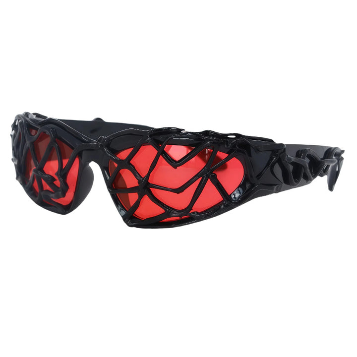Women's Sporty Sunglasses with Innovative, Textured Frame Stornfield