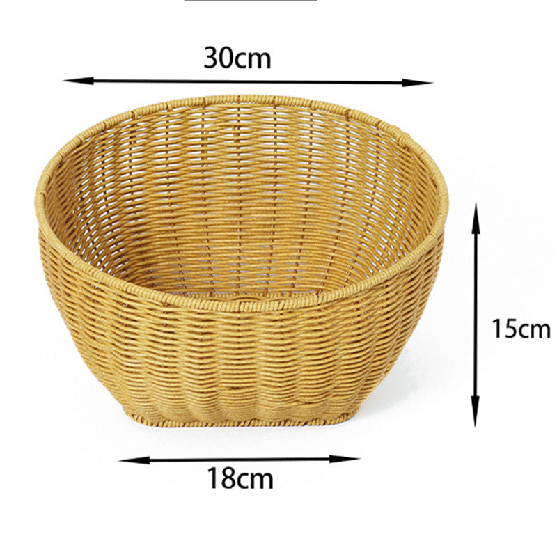 Decorative Woven Living Room Basket Stornfield