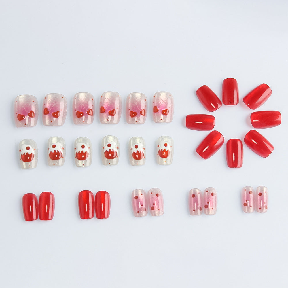 Decorative Themed Press-On Nail Set Stornfield
