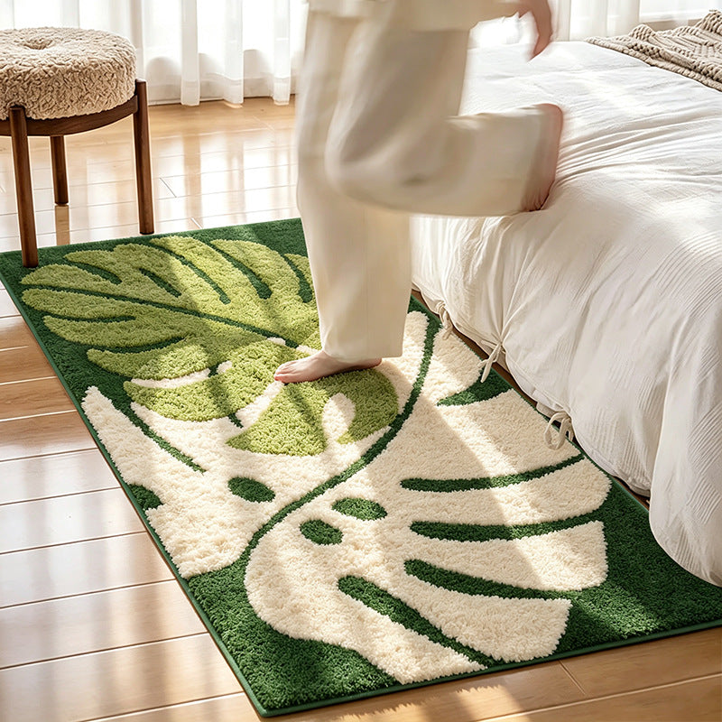 Leaf Pattern Area Rug for Home Decor