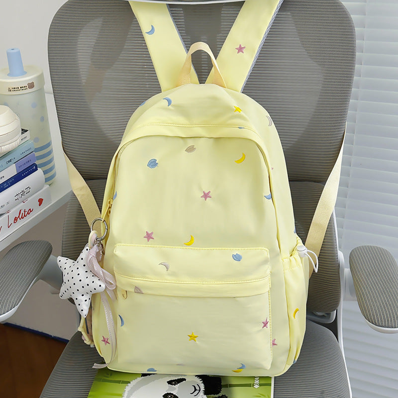 Embroidered Moon and Star Backpack Stornfield