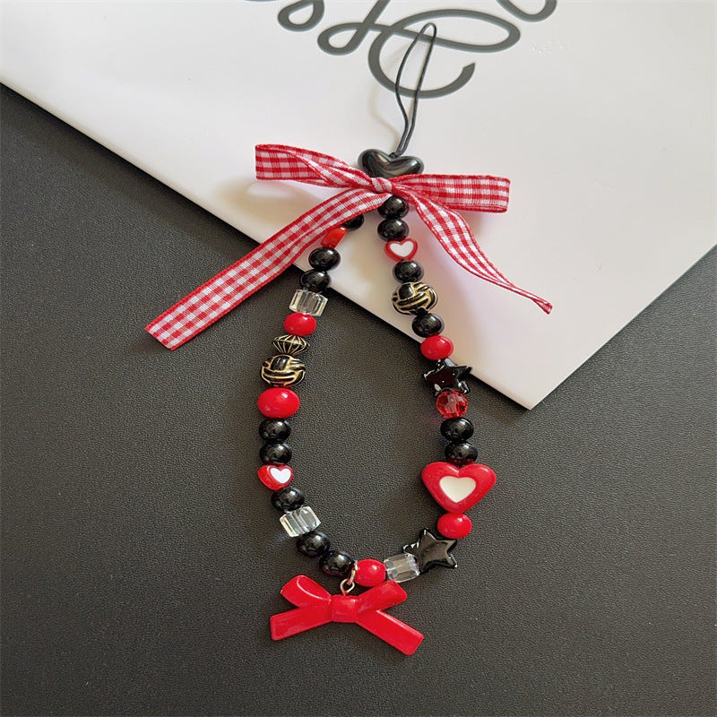 Heart-Themed Beaded Accessory Stornfield
