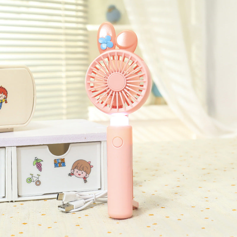 Women's Portable Bunny Design Hand Fan Stornfield